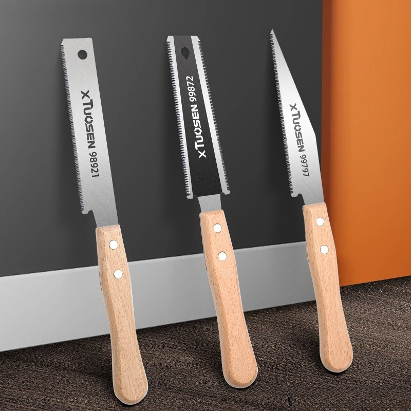 Woodworking Japanese - Three-piece or single-piece Japanese saws, hardwood