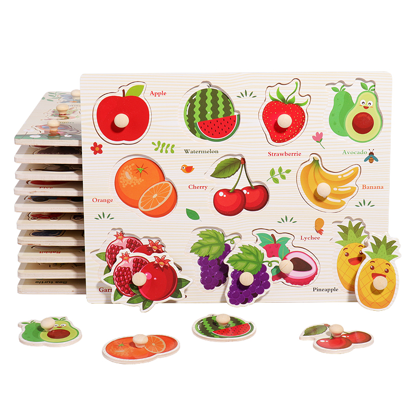 Baby Hand-Hold Puzzle Board –  - Woodworking Hobby recension och pris