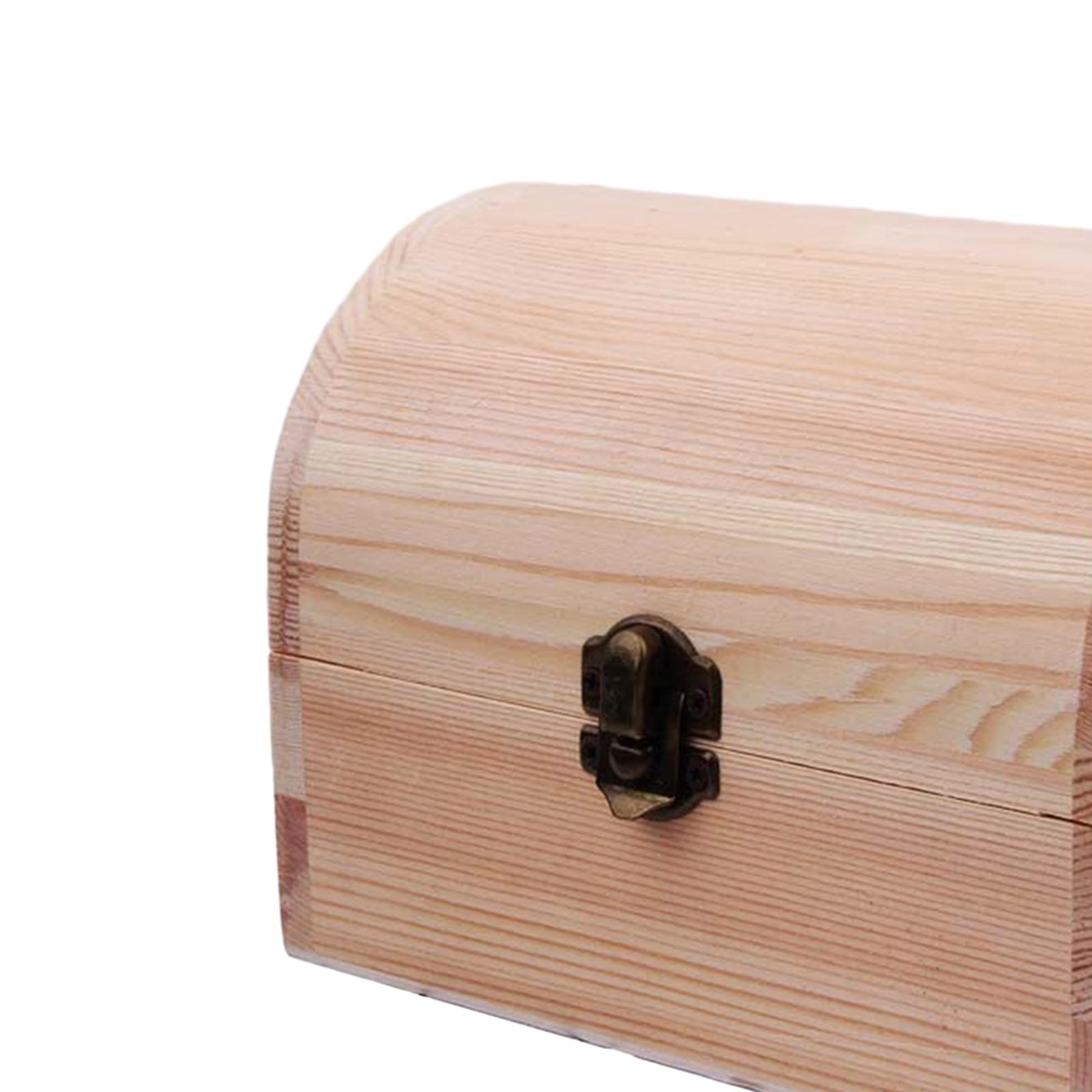 Unfinished Wood Box Treasure C - Woodworking Hobby recension och pris