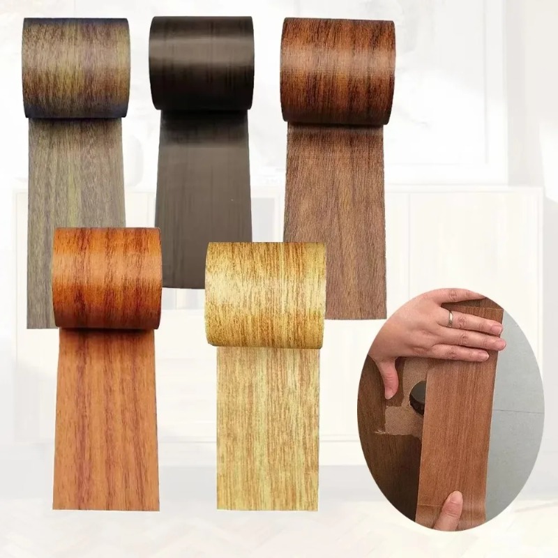 4.5M/Roll Realistic Wood Grain - Xfasten Woodworking Tape recension och pris