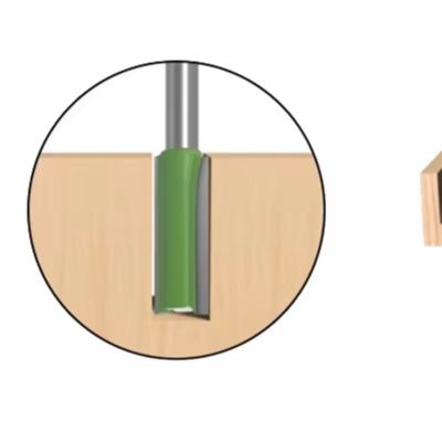 Industrial Router Bit 6MM Shan - Woodworking Kickback recension och pris