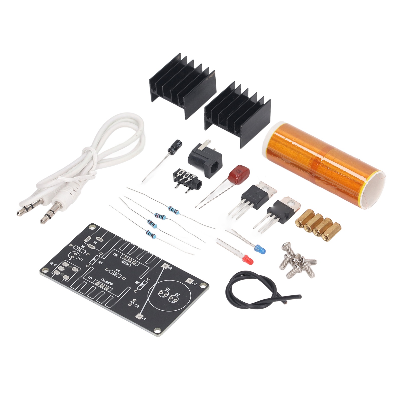 15W Mini Music Tesla Coil Kit  - Woodworking Kits For Adults recension och pris