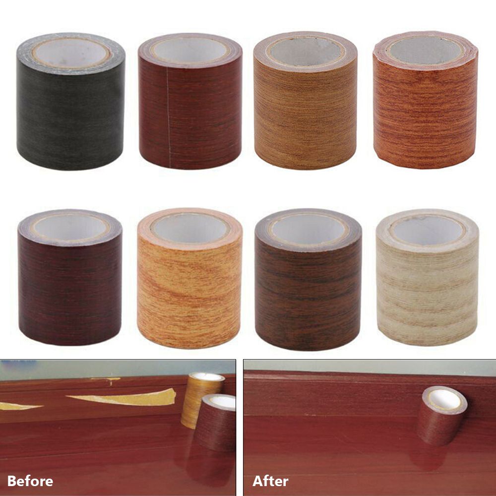5M/Roll Wood Grain Self-adhesi - Xfasten Woodworking Tape recension och pris