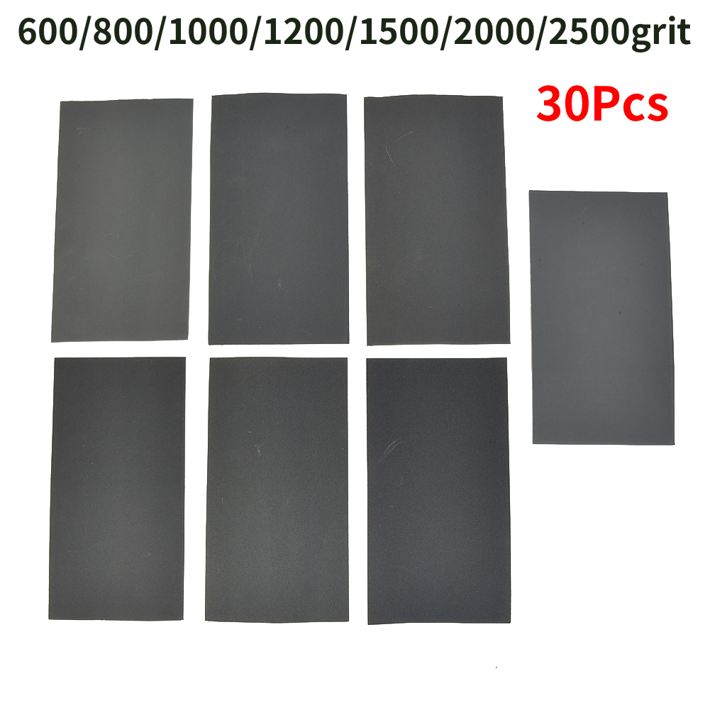 70pcs Sandpaper Wet/ Dry 600 8 - Woodworking Veneer recension och pris