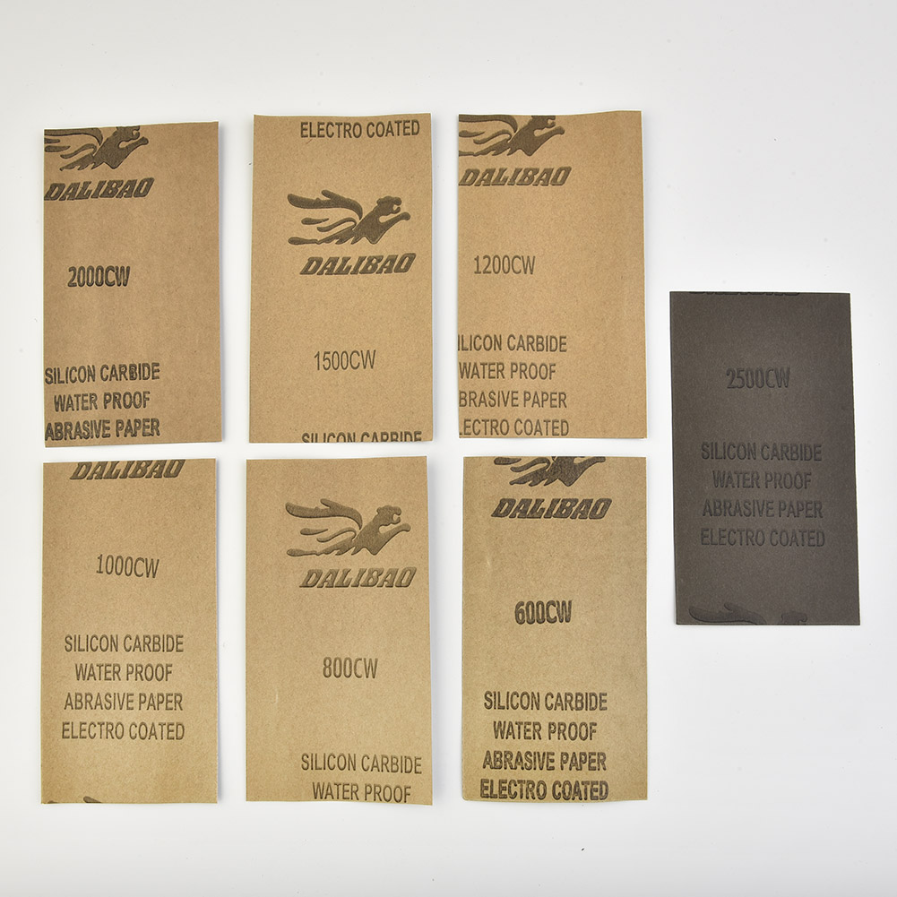 70pcs Sandpaper Wet/ Dry 600 8 - Woodworking Veneer recension och pris