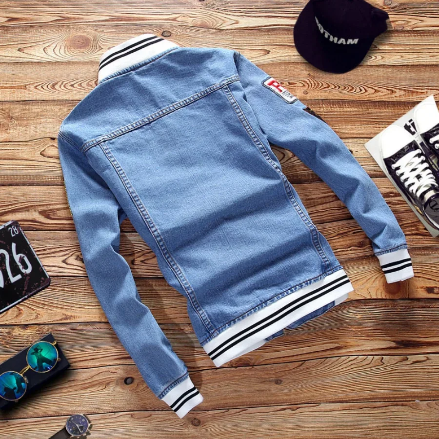 New 2026 Men's Denim Jackets F - Woodworking Brand recension och pris
