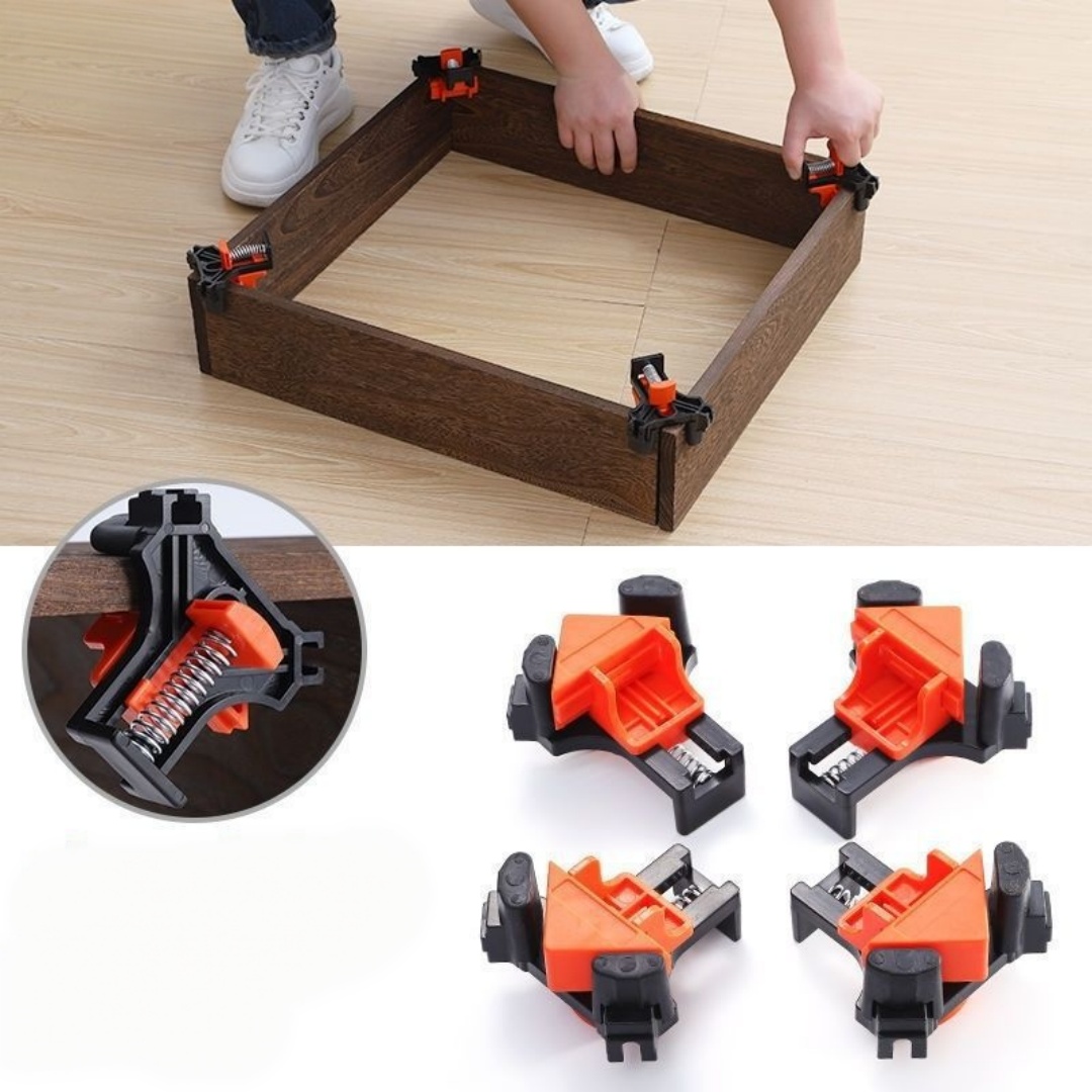 4pcs 90° Right Angle Clamp Fix - Woodworking Equipment recension och pris