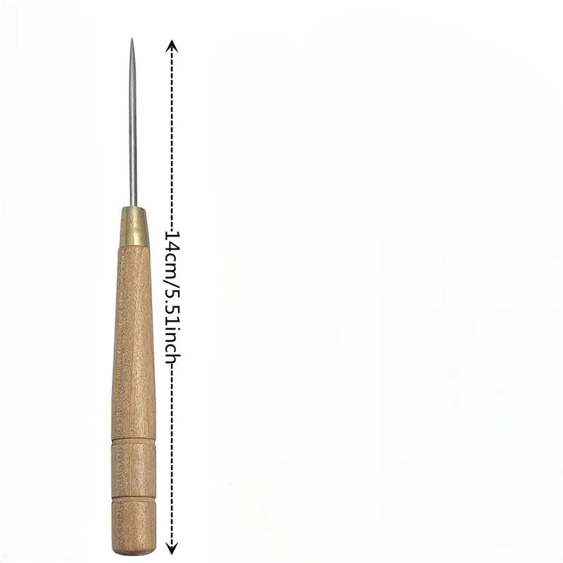 3 PCS Wooden Handle Awl Tool L - Woodworking Shoes recension och pris