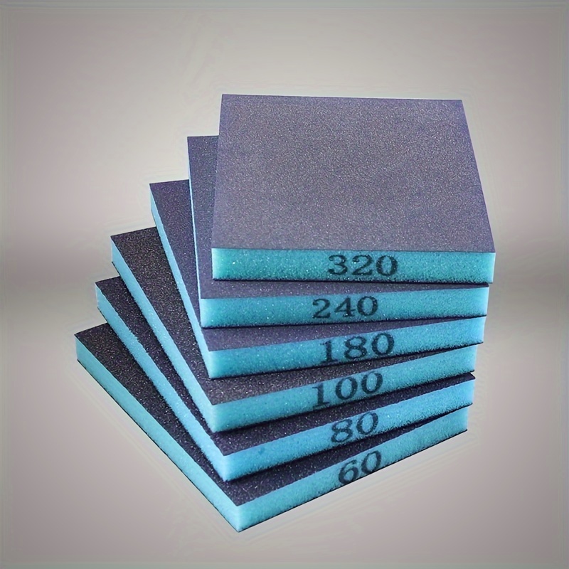 6 Sanding Sponges, Washable an - Woodworking Veneer recension och pris