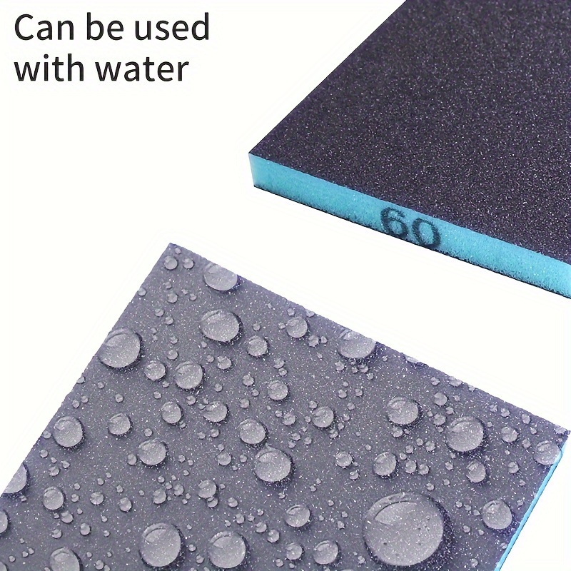 6 Sanding Sponges, Washable an - Woodworking Veneer recension och pris