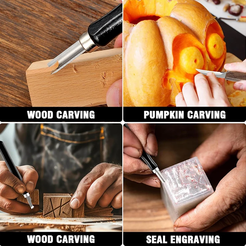 Wood Carving Kit 17Pcs Wood Ca - Woodworking Kits For Adults recension och pris