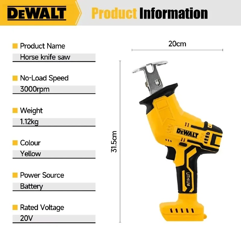 Dewalt Electric Saw 2800RPM Br - Woodworking Equipment recension och pris