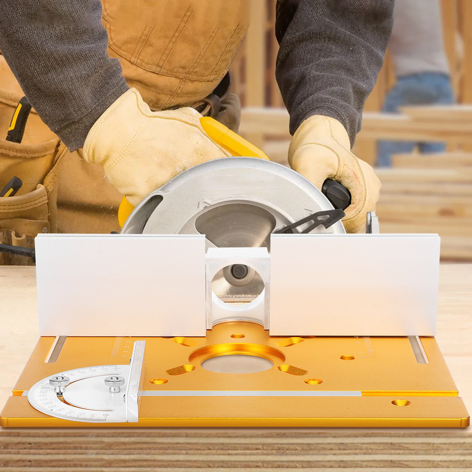 Aluminum Router Table Insert P - Woodworking Bench recension och pris