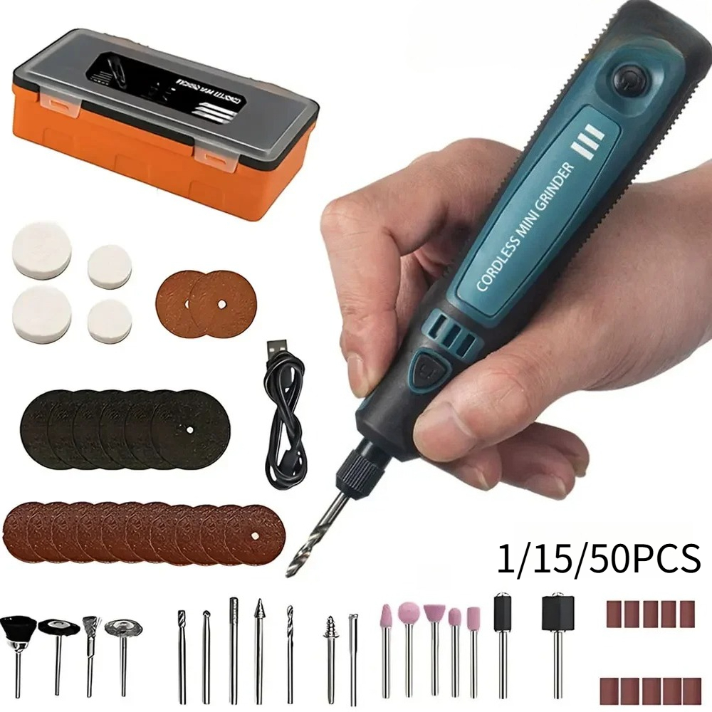 USB Cordless Electric Grinder  - Woodworking Hobby recension och pris
