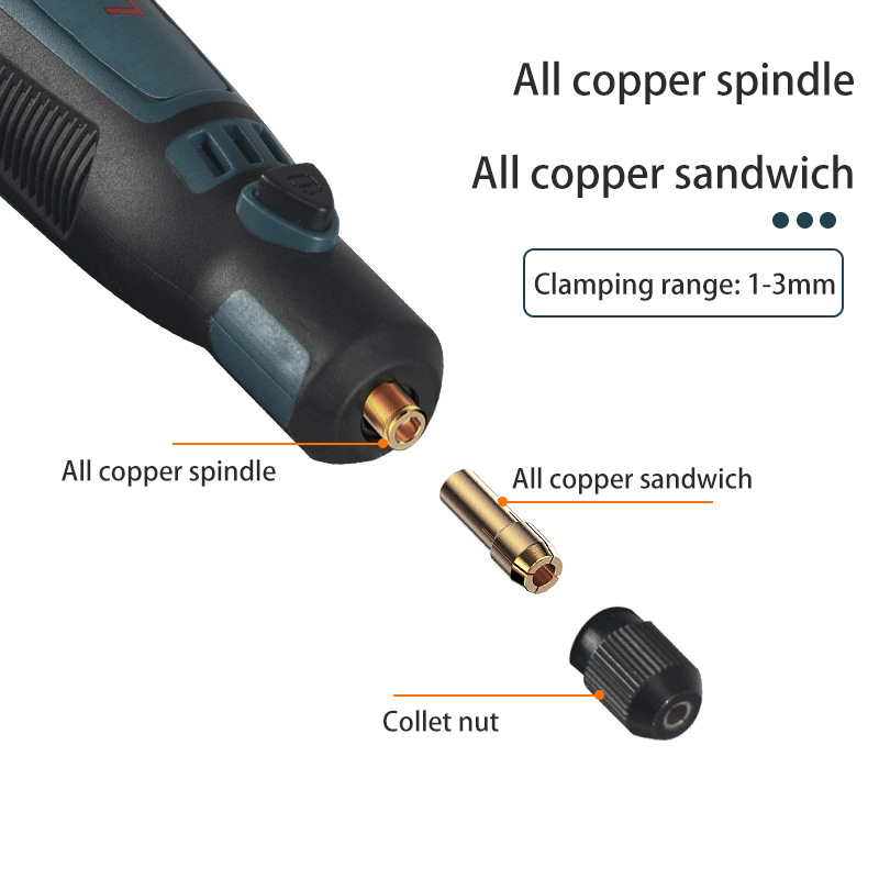 USB Cordless Electric Grinder  - Woodworking Hobby recension och pris