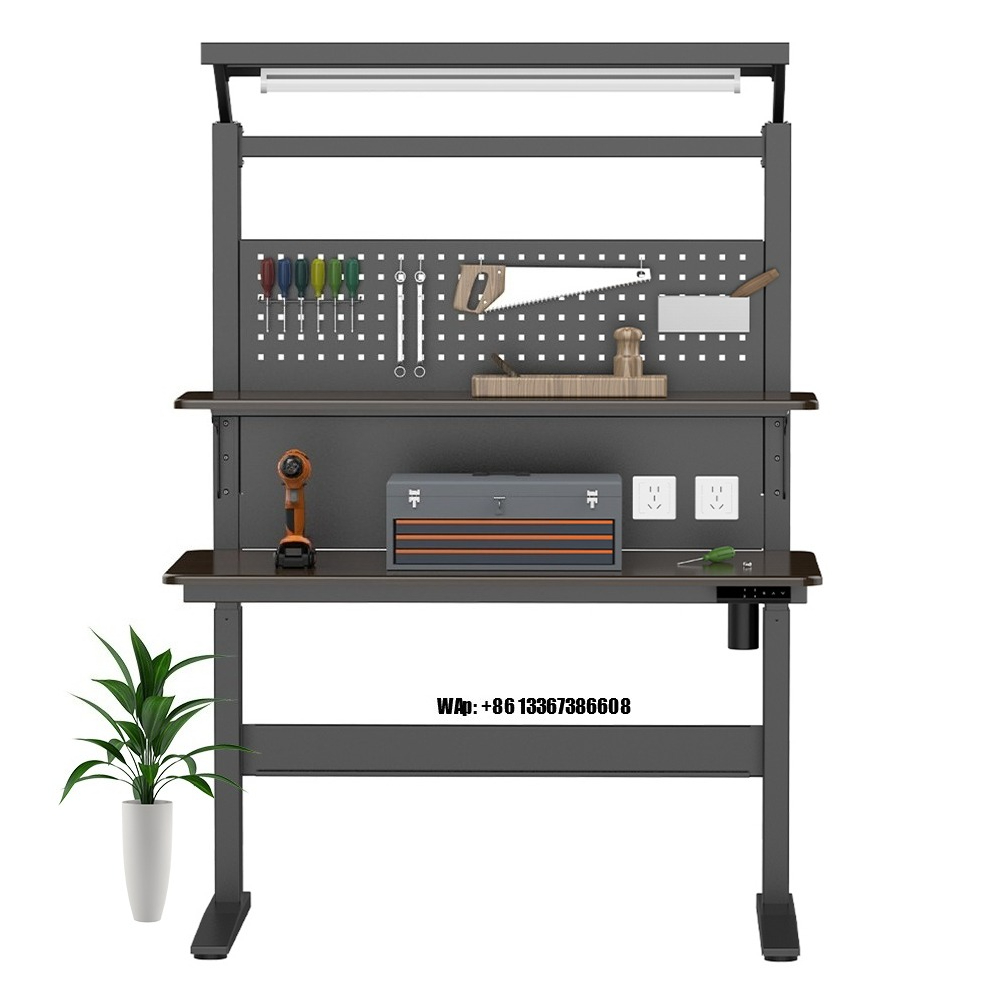 Height Adjustable Floor Standi - Woodworking Bench recension och pris