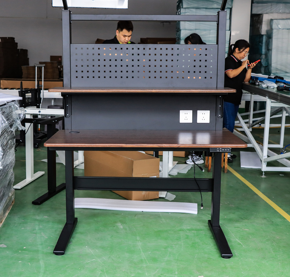 Height Adjustable Floor Standi - Woodworking Bench recension och pris