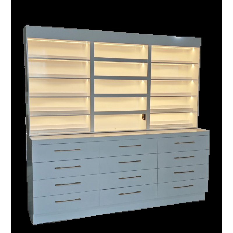 custom.Wood Shelf Display Rack - Woodworking Veneer recension och pris