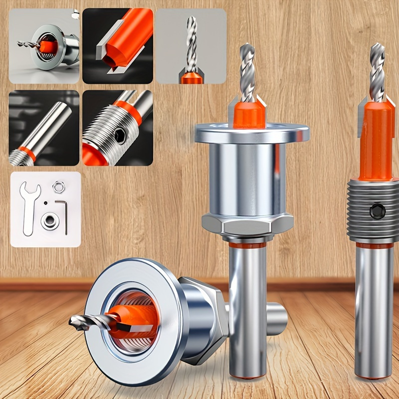 3pcs Woodworking Drill Bit Set - Woodworking Kickback recension och pris