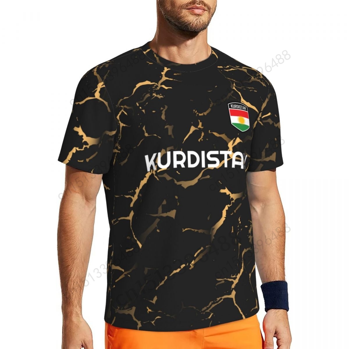 Kurdistan Flag 3D Printed T Sh - Woodworking Brand recension och pris