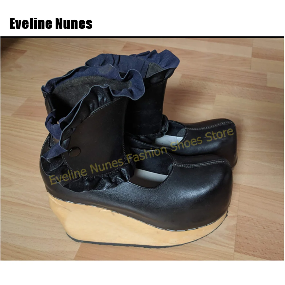 Trendy Gothic Lolita Women Wed - Woodworking Shoes recension och pris