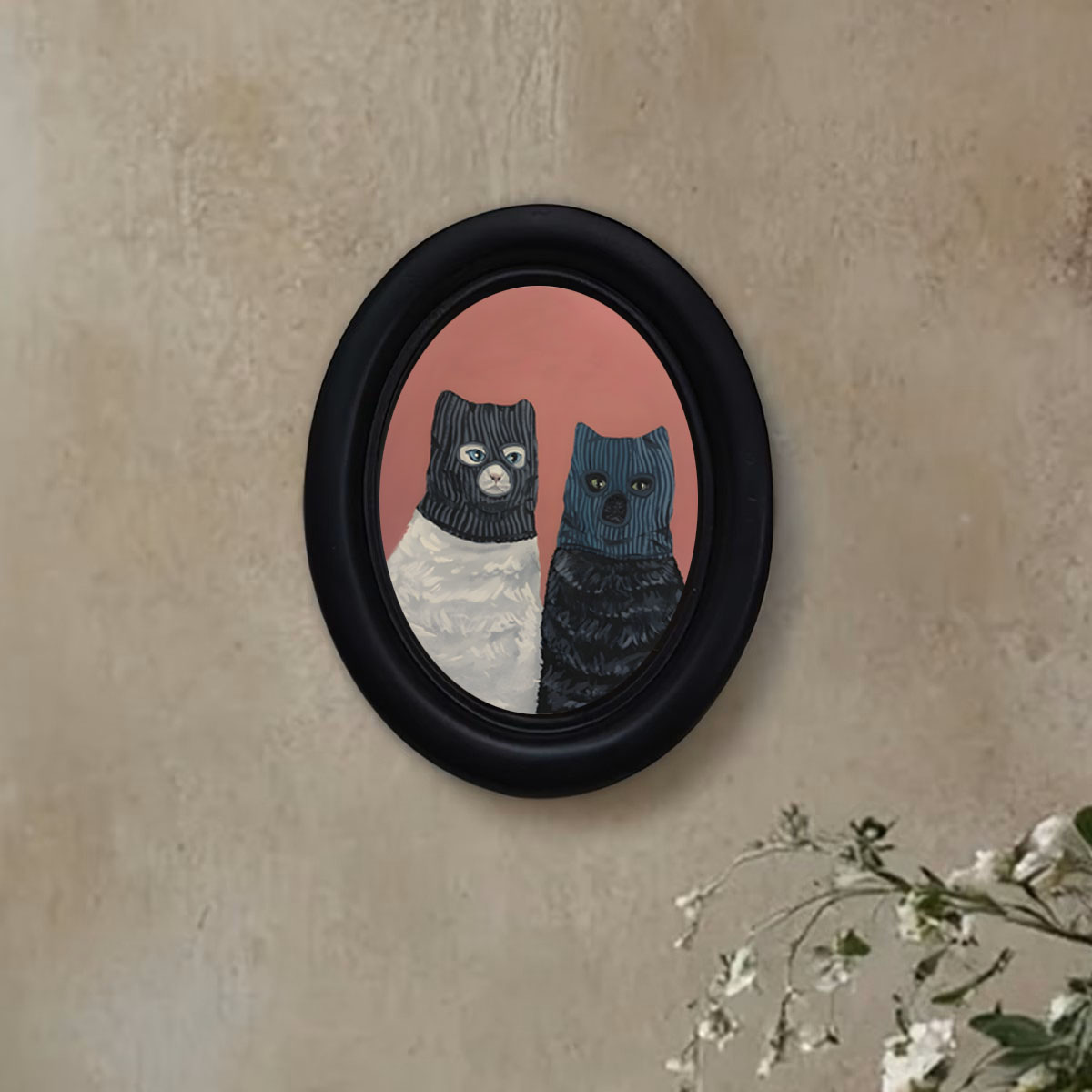 1 Piece of Quirky Robber Cat W - Woodworking Veneer recension och pris