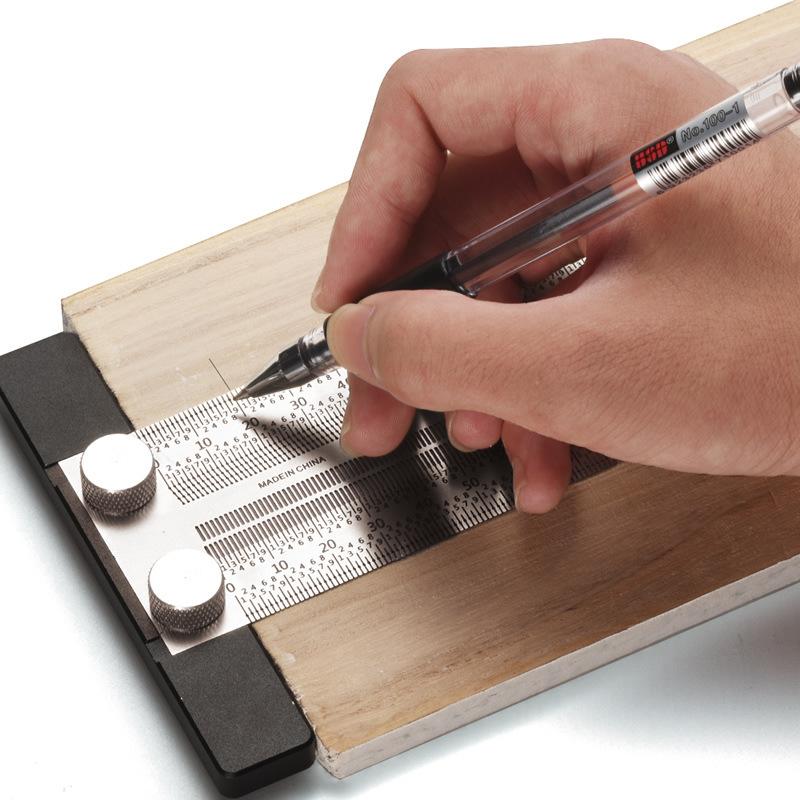 High Precision T Type Hole Rul - Woodworking Carpenter recension och pris