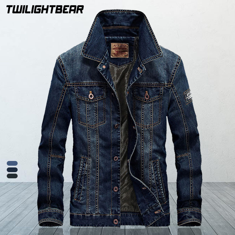 High Quality Men's Denim Jacke - Woodworking Brand recension och pris