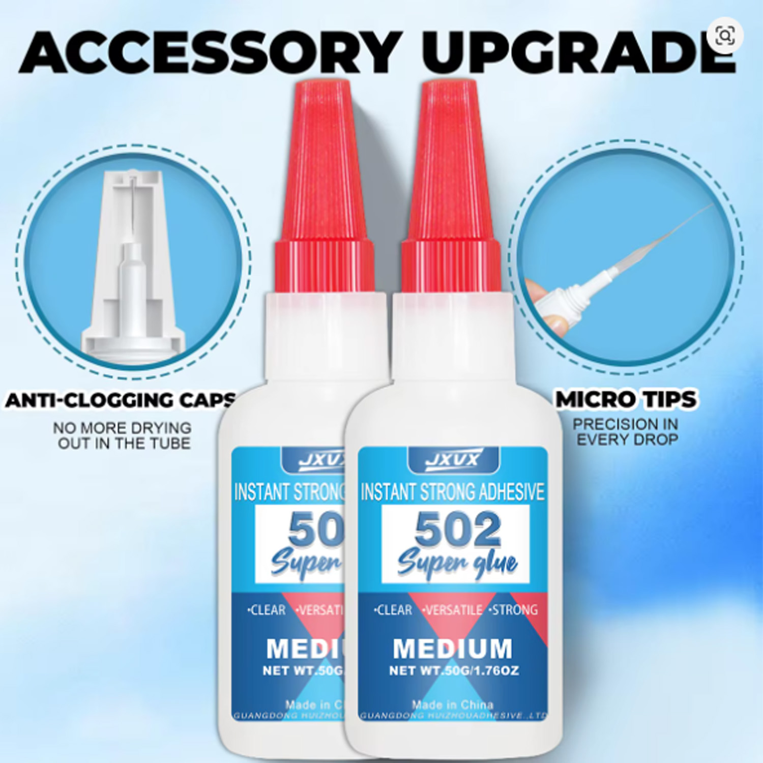 Super Strong Adhesive 502, 50G - Woodworking Quick Glue recension och pris
