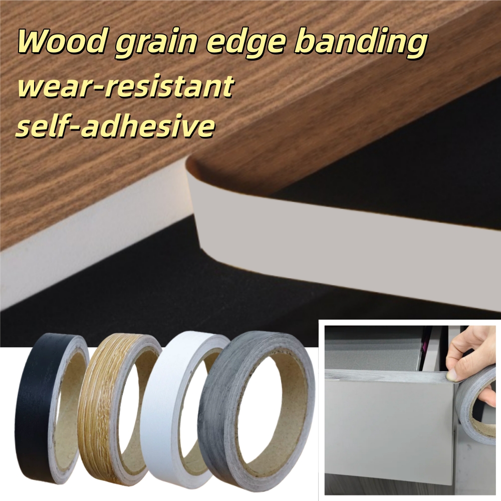 1pc 10mX1/1.5/2cm Wood Grain P - Xfasten Woodworking Tape recension och pris