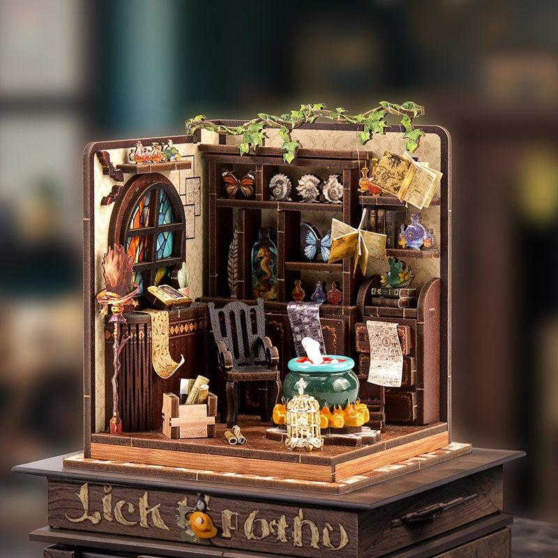 DIY Wooden Miniature Model Kit - Woodworking Hobby recension och pris