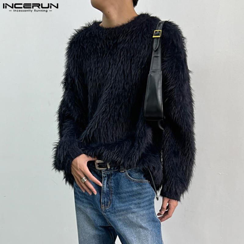 2023 Men Pullovers Solid Color - Woodworking Brand recension och pris