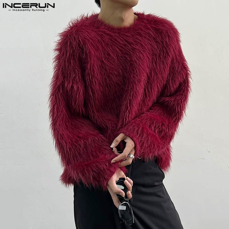 2023 Men Pullovers Solid Color - Woodworking Brand recension och pris