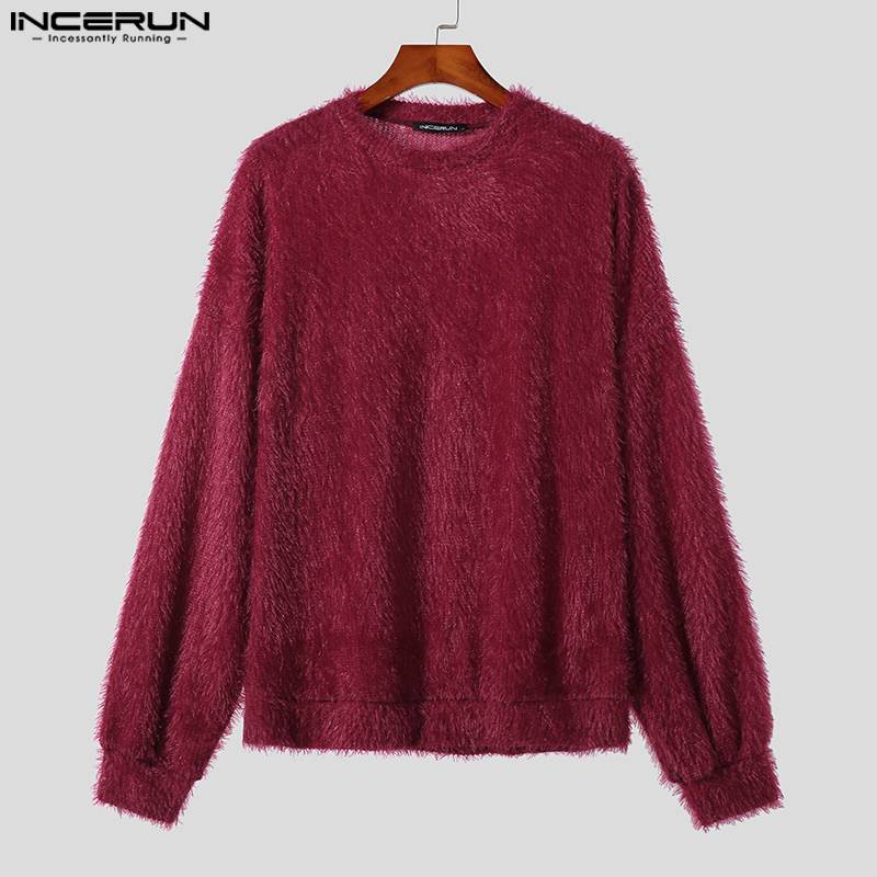 2023 Men Pullovers Solid Color - Woodworking Brand recension och pris