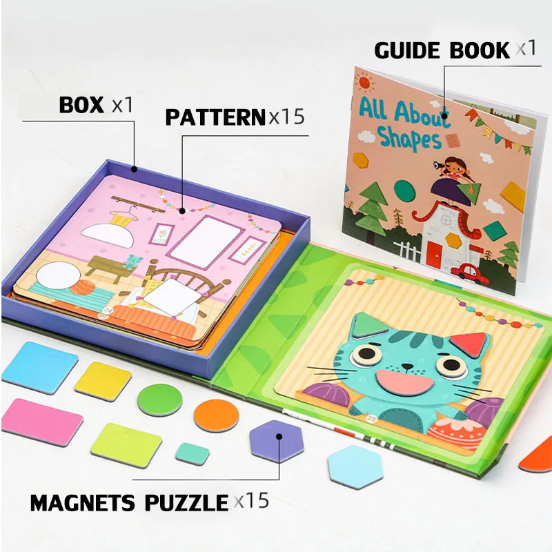 Materials Geometric Shape Matc - Woodworking Hobby recension och pris