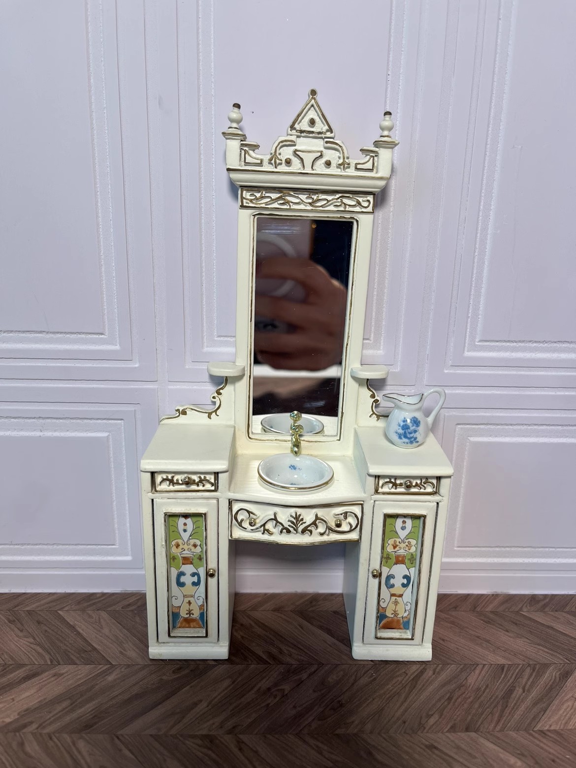 Miniature Dollhouse Furniture  - Woodworking Veneer recension och pris